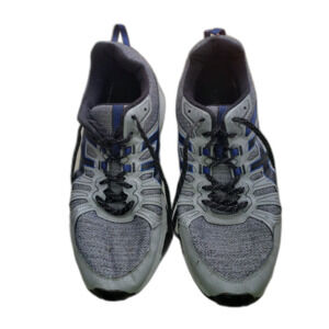 ASICS Gel-Venture 7 Trail Running Shoes 1011A736 Sneakers Gray Blue Mens Sz 12